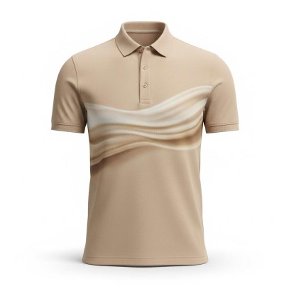 Pique Knit Polo Shirt Men Manufacturers in Hamilton