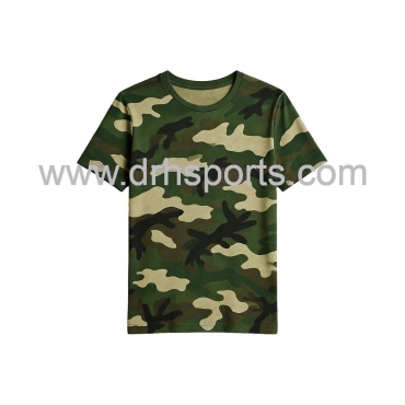 Camouflage T-Shirt Manufacturers, Wholesale Suppliers in Luxembourg