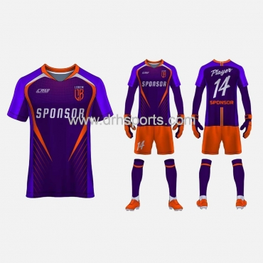 Cut and Sew Soccer Jersey Manufacturers in Kingston