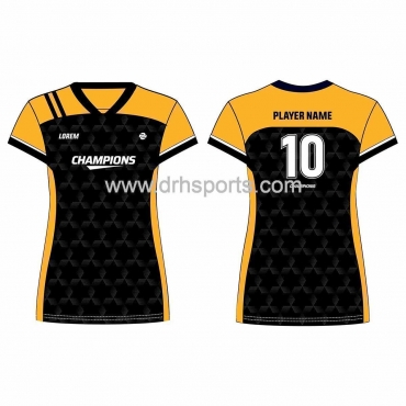 Cut and Sew Volleyball Jersey Manufacturers in Vologda