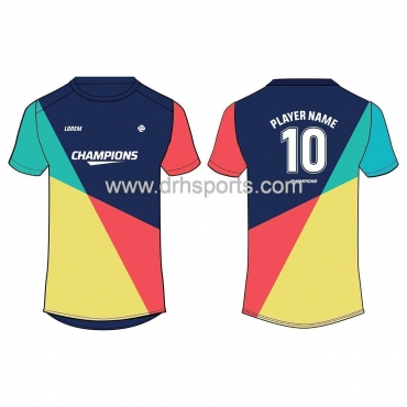 Cut and Sew Volleyball Jersey Manufacturers in Guernsey