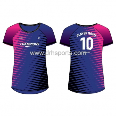 Cut and Sew Volleyball Jersey Manufacturers in Zhukovsky