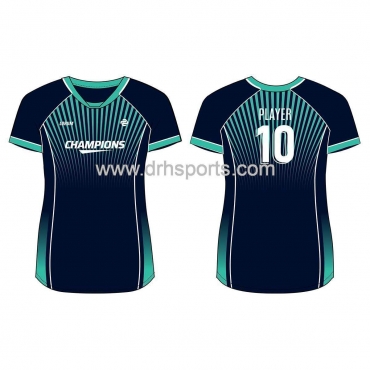 Cut and Sew Volleyball Jersey Manufacturers in Uzbekistan