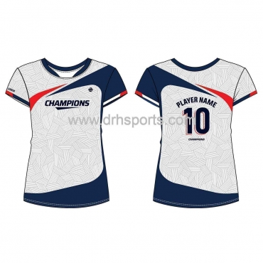 Cut and Sew Volleyball Jersey Manufacturers in Amos