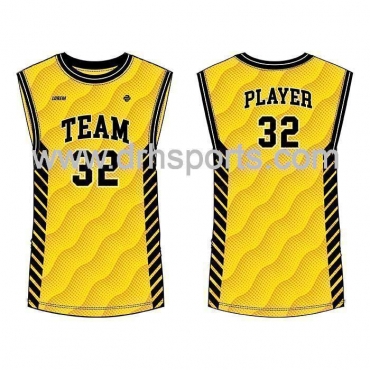 Cut and Sew Volleyball Jersey Manufacturers in St Johns
