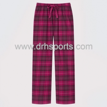 Plaid Flannel Pants Manufacturers in Gracefield