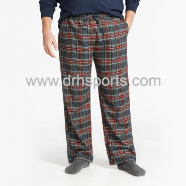 Men's Scotch Plaid Flannel Sleep Pants Manufacturers in Gracefield